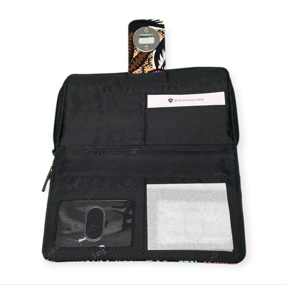 Vera Bradley Turn Lock Wallet - Picture 2 of 6